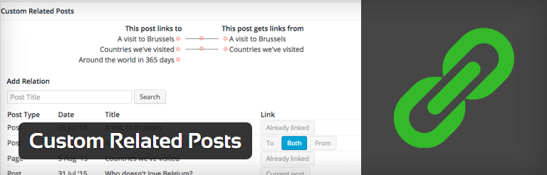 Custom Related Blog Posts WordPress-Plugin