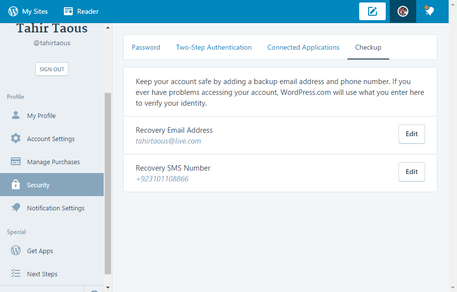how to delete WordPress.com account
