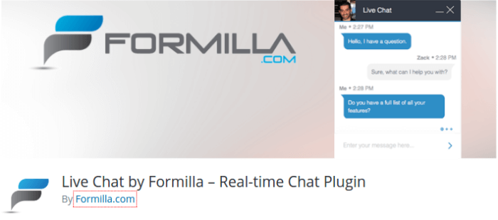 formilla-live-chat