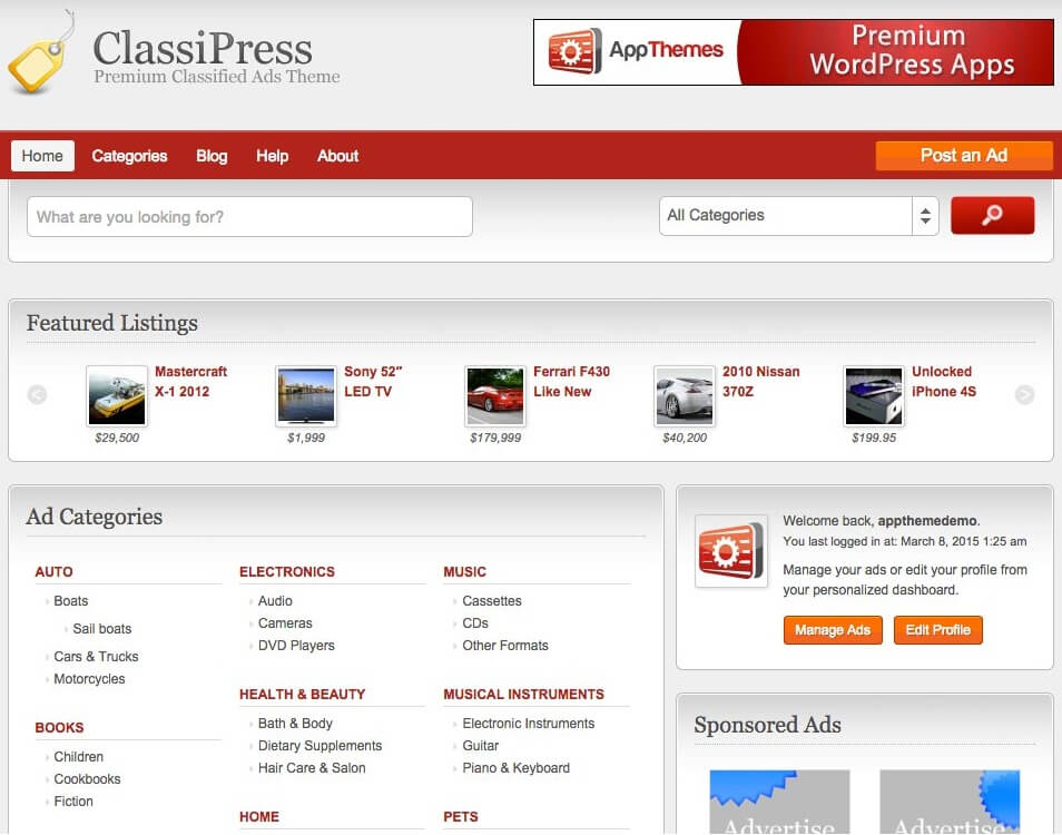 classipress-WordPress-Theme