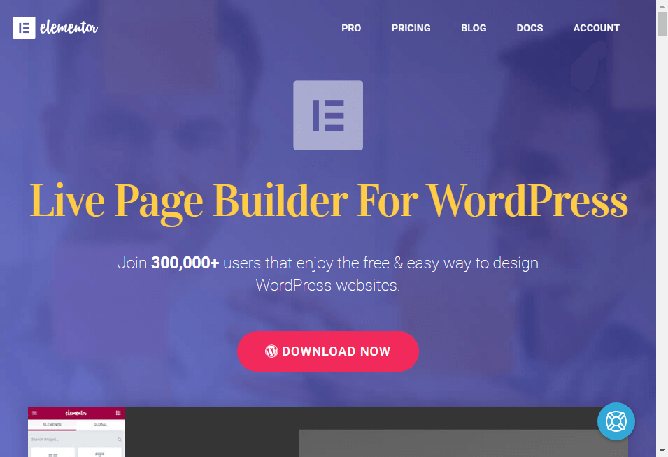 Elementor - Page Builder for WordPress