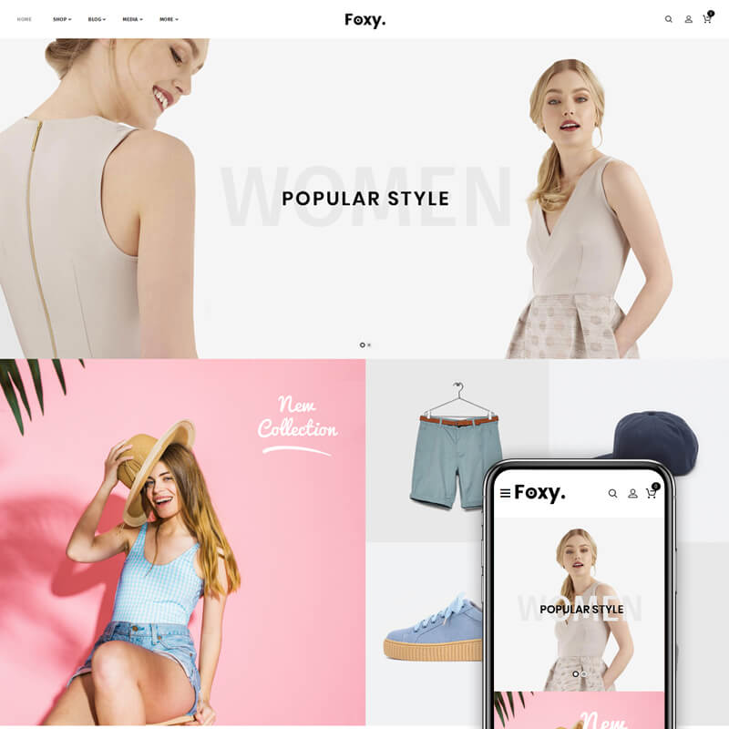 Foxy - Multipurpose Shop WooCommerce Theme