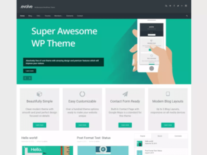 most advanced free wordpress theme 2017