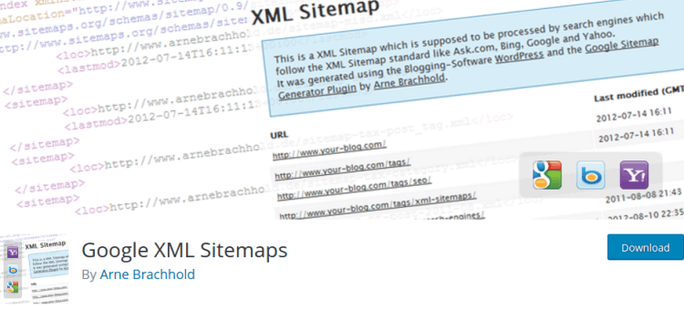 Google XML Sitemaps WordPress