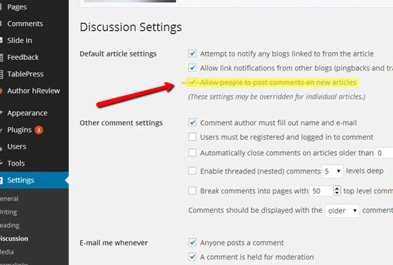 disable-comments-on-wordpress-blog
