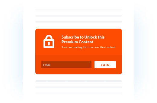 Require Opt-In To Unlock Content - Bloom WordPress Email Marketing Plugin